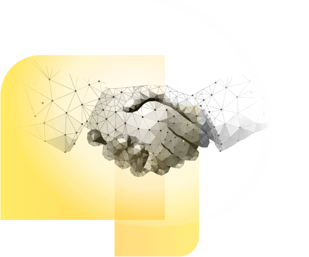 Handshake with doctor